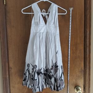 Backless Halter Style Dress